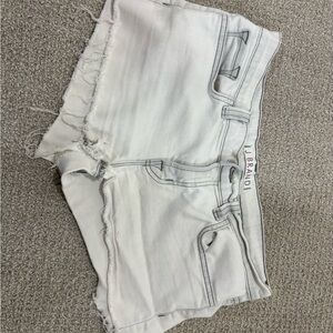 J Brand Light Gray Denim Shorts